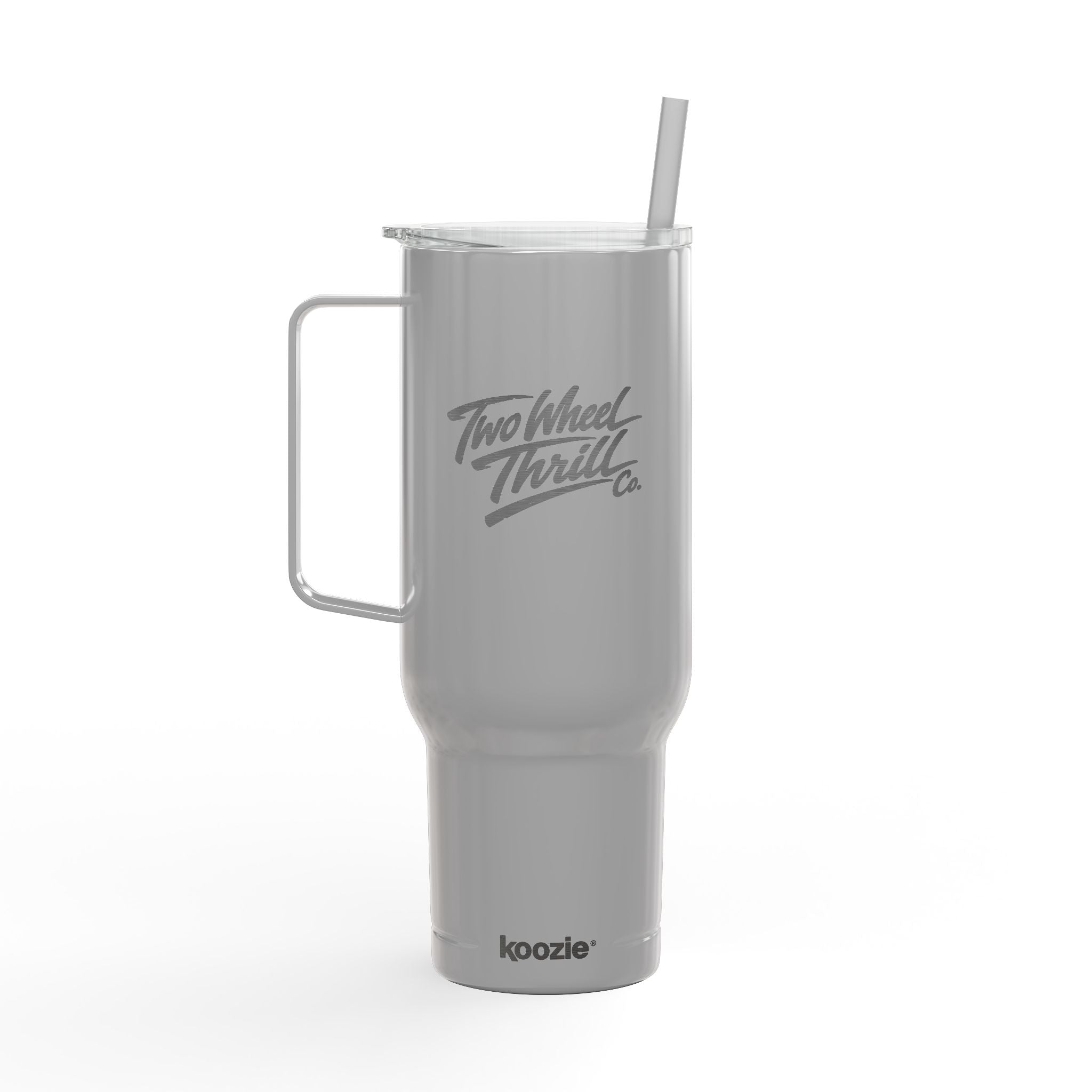 Engraved 40oz Insulated Tumbler with Handle & Lid