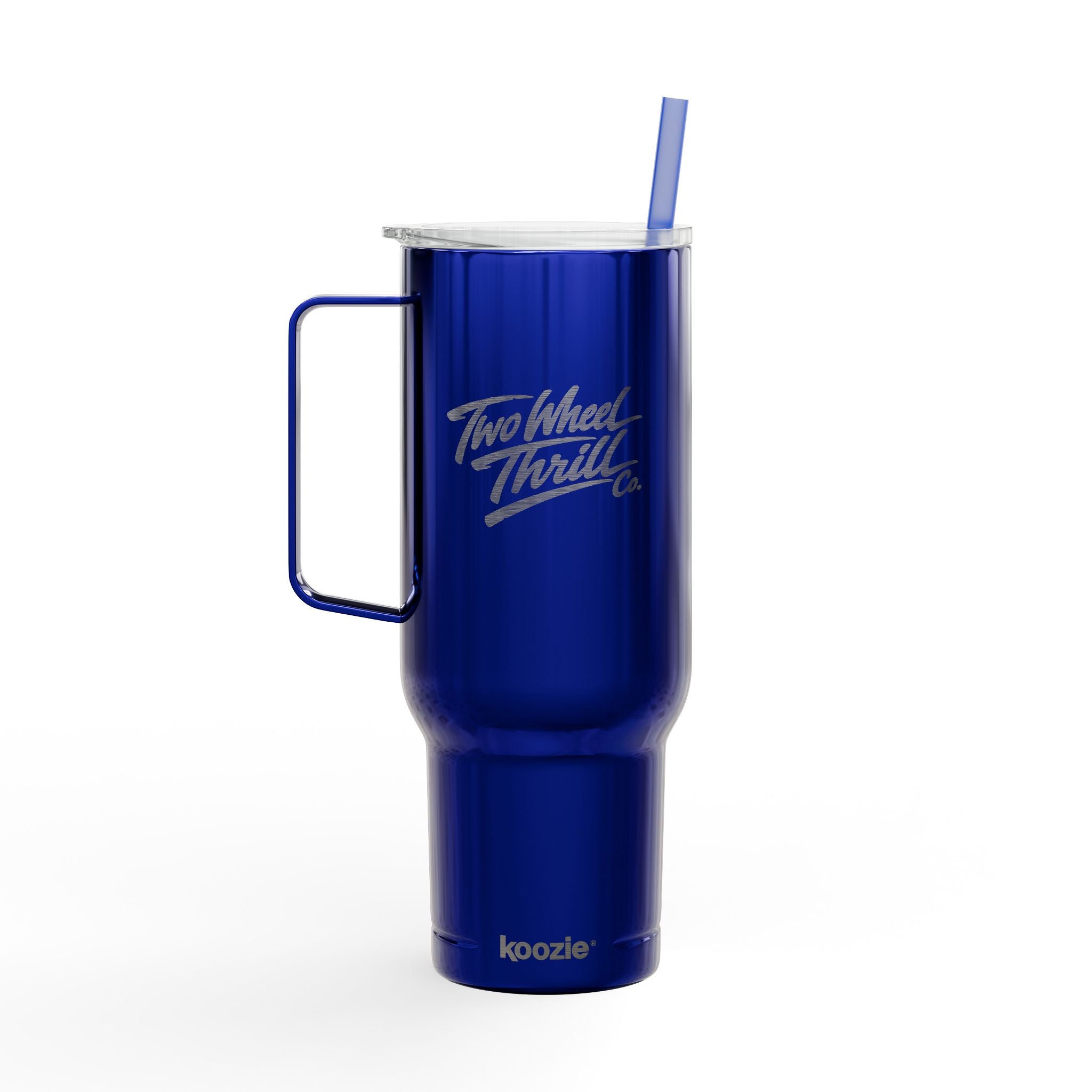 Engraved 40oz Insulated Tumbler with Handle & Lid