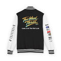 Two Wheeled Thrill Letterman Jacket — "Live the Fast Life" Varsity Jacket
