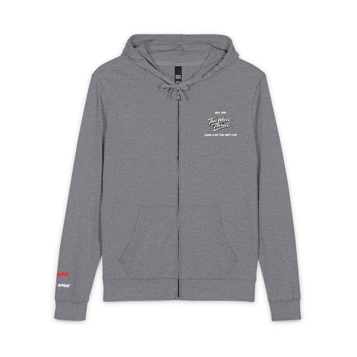 Fast For You Is My First Gear- Light weight Full‑Zip Hoodie