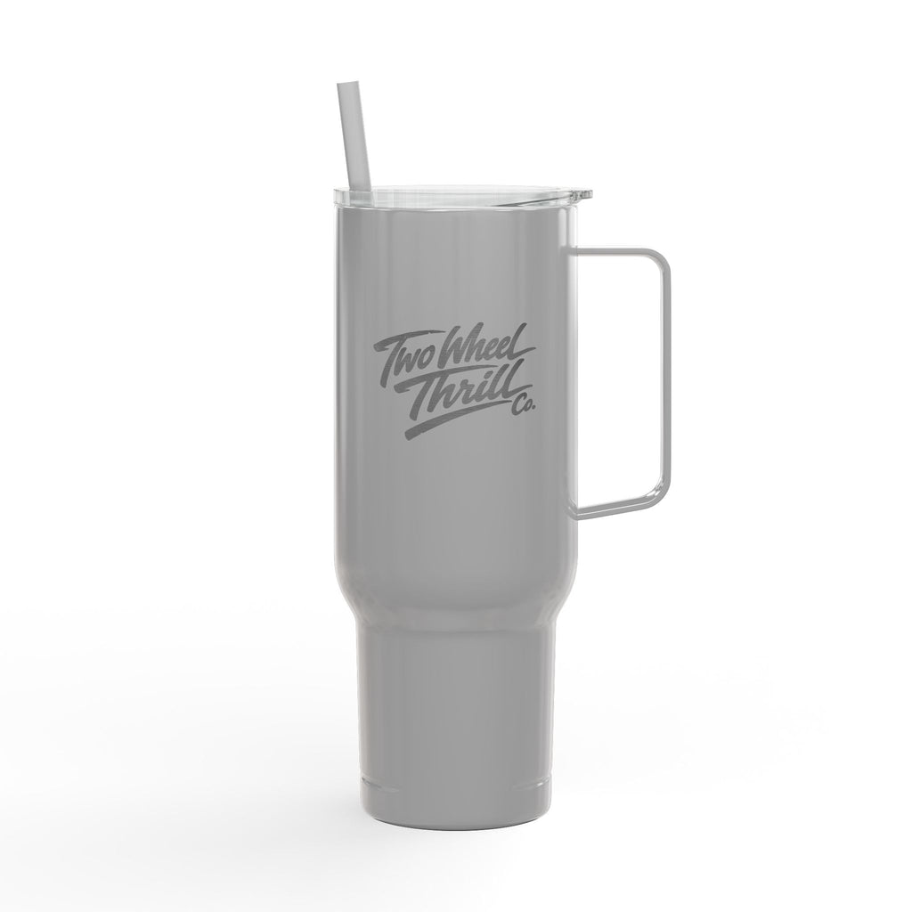 Engraved 40oz Insulated Tumbler with Handle & Lid