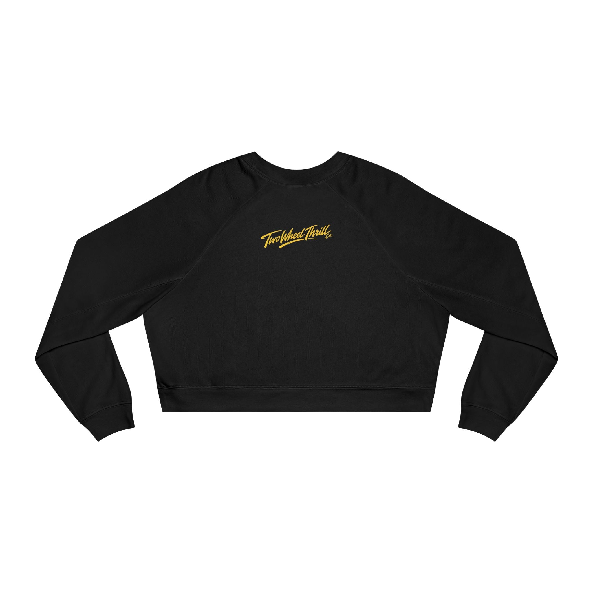 Motorcycles Cropped Pullover — Women's Moto Fleece