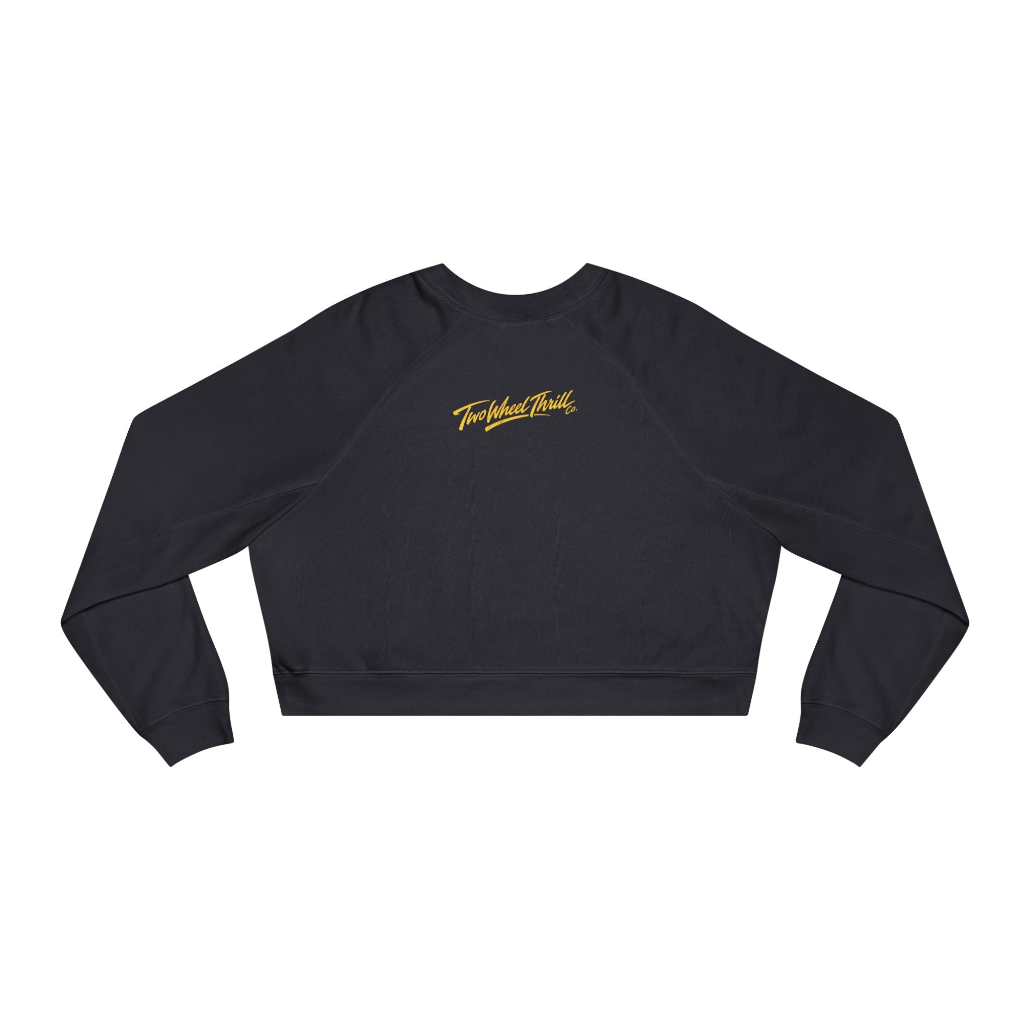 Motorcycles Cropped Pullover — Women's Moto Fleece
